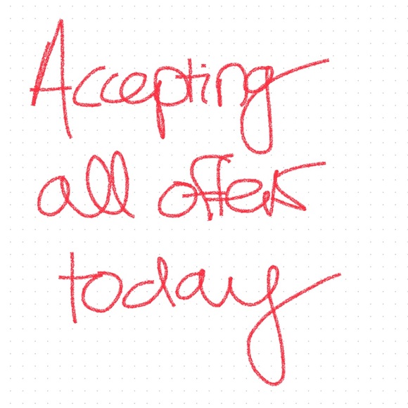 ACCEPTING ALL OFFERS TODAY ALL CATEGORIES - Picture 1 of 1